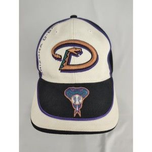 Vintage Twins Enterprise Arizona Diamondbacks Baseball Hat Cap Strap Back Black